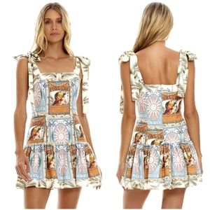 Agua Bendita Joaquiba Arabella MIni Dress